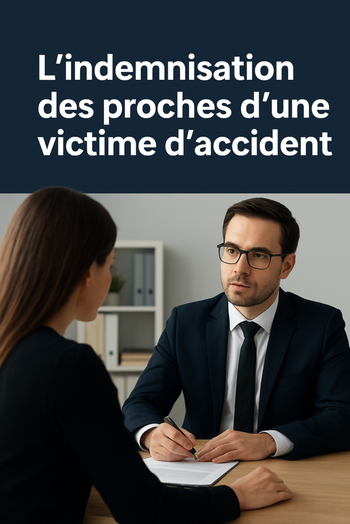 indemnisation proches accident avocat